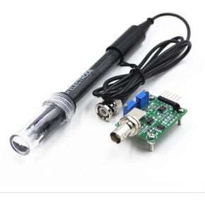 GAOHOU PH0-14 Value Detect Sensor Module + PH Electrode Probe BNC For Arduino