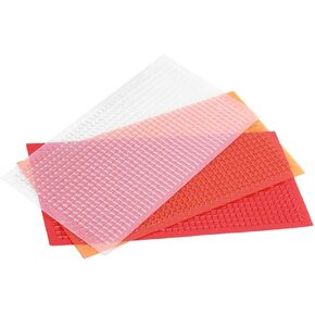 Tail Light Repair Kit, Duokon 3Pcs Grid Pattern DIY Quick Fix Cracked Broken Tail Light Auto Lens Repair Kit