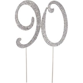 16 Cake Topper for 16th Birthday Glitter Rhinestone Birthday Anniversary Decoration Party Supplies Happy 16th Birthday Cake Topper