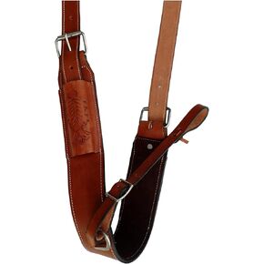 RAAVILS Horse Western Leather Complete Flank Cinch Set Rear Flank Back Cinch Girth Saddle Billets TACK Horse Cinches (Leather) in Saudi Arabia