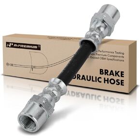 A-Premium Rear Left Inner Side Brake Hydraulic Hose Compatible with Select BMW Models - 525i 2001-2003, 528i 1999-2000, 530i 2002-2003, 540i 1997-2003, M5 2000-2003 - Replace# 34321162616