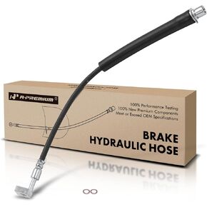 A-Premium Front Driver Brake Hydraulic Hose Compatible with Select Cadillac Models - SRX 2010 2011 2012 2013 2014 2015 2016 in Kuwait