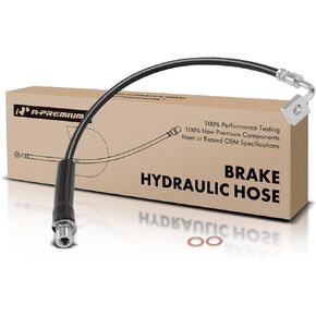 A-Premium Front Driver Brake Hydraulic Hose Compatible with Select Cadillac Models - SRX 2010 2011 2012 2013 2014 2015 2016