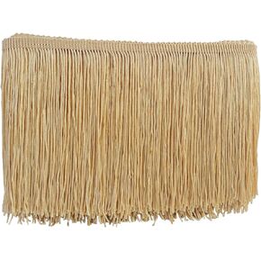 MONIDOOR Chainette Fringe Trim 6 Inch 10 Yards Tassel Fringe Trim for Sewing Craft DIY Decoration(927 Yellow)