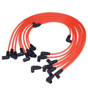Spark Plug Wires Sets Ignition Cables High Performance 10.5MM for Chevrolet Engines HEI SBC BBC 350 383 454 Electronic
