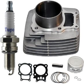 Tupo Cylinder Piston Ring Gasket Top End Rebuild Kit Compatible with Honda Rancher 350 Rancher350 TRX350 FA/FM/TE/TM TRX 350 2000-2006