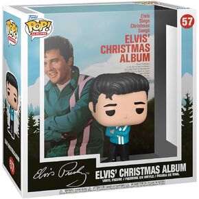 Funko POP! Albums: Elvis Presley - Elvis Presley Xmas Album - Music - Collectable Vinyl Figure - Gift Idea - Official Merchandise - for Kids & Adults - Music Fans - Model Figure for Collectors