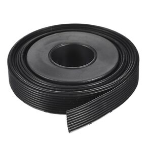 MECCANIXITY 24AWG كابل شريط سيليكون 9Pin 24 قياس كابل مسطح سلك سيليكون مرن 10 متر / 32.8 قدم سلك نحاسي معلب أسود مجدول لطائرة نموذجية، سيارة نموذجية، جهاز كهربائي