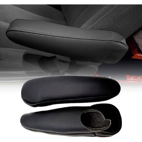 Leather Replacement Seat Armrest Cover Left & Right Side Black Fit for Toyota Sienna 2011 2012 2013 2014 2015 2016 2017 Leather Part Only