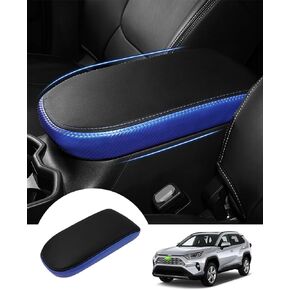 Autorder Custom Fit for Center Console Cover Toyota RAV4 2013 2014 2015 2016 2017 2018 Armrest Covers Pad Anti-Scratch Leather Protector Covers