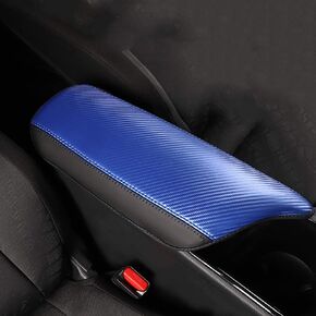 AAGiiLEEYO Car Armrest Box Cover Center Console Saver Covers for 2018 2019 2020 2021 2022 Toyota CHR (blue)