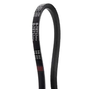 HARFINGTON 2 قطعة B-991 V-أحزمة محرك الحزام 991 مللي متر (39 بوصة) مقاس داخلي 17 مللي متر عرض علوي B قسم مطاطي لنقل الطاقة