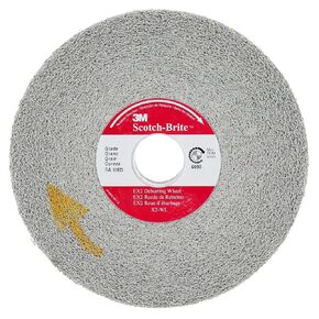 Scotch-Brite EXL Deburring Wheel - 8S Fine Grit Silicon Carbide - Metal Deburring, Finishing and Polishing Wheel - Convolute - 6' x 1' x 1'