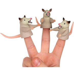 Mcphee 3 Pack Finger Possums Finger Puppets