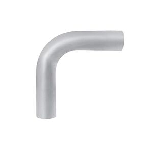 HPS AT90-150-CLR-2 6061 T6 Aluminum Elbow Pipe Tubing, 16 Gauge, 90 Degree Bend, 1.5" OD, 0.065" Wall Thickness, 2" Center Line Radius