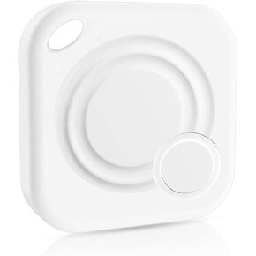 Hxwlo Key Finder, Bluetooth Tracker Compatible for Apple Find My (iOS only), Wallet Tracker, Smart Tracker Device, Item Locator, Key Finders & trackers for Key Wallet Car Kids Dog Cat Luggage（White）