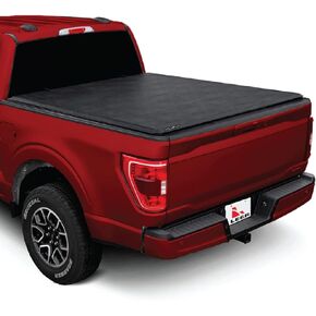 LEER ROLLITUP | Fits 2015-2023 Ford F150 with 6.6’ Bed | Soft Roll Up Truck Bed Tonneau Cover | 4R169 | Low-Profile, Sturdy, Easy 15-Minute Install (Black)