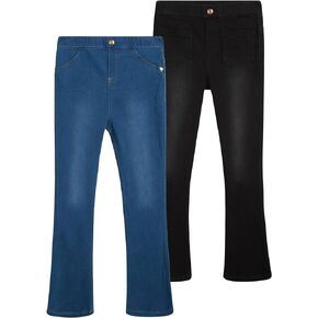 Vince Camuto Girls' Stretch Denim Pull On Jeans (2 Pack)