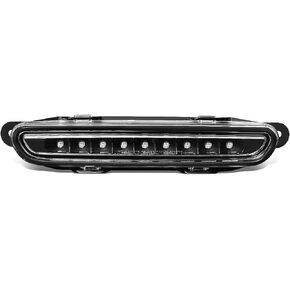 DNA MOTORING 3BL-CHA06-LED-BK-SM Black Housing LED Third Tail Brake Light [Compatible with 06-10 Dodge Charger]