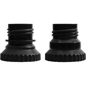 JOJOCY 2PCS Soda Water Bottle Adapter Fit for Duo Terra Sodastream Glass Bottles Quick Connect Soda Maker Bottle Attachment Refill Cap Adapter Accessories for Soda Stream
