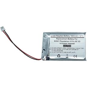 1800mAh 3.7V LIP1522 Replacement Battery for Sony Playstation 5 PS5 Pulse 3D Wireless Headset, CFI-ZWD1