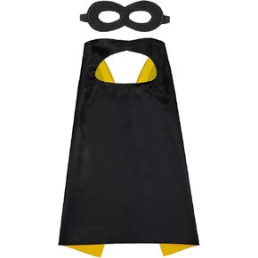 Halloween Capes and Mask for Kids 4-10 Year Double Side cape Costume Cosplay Dress Up Kids Cape Toy for Boys in Kuwait