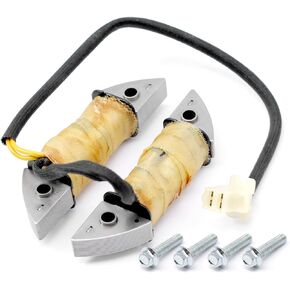 Upgraded Parallel Charging Coil for Head Light for Harbor Freight Predator 212CC 6.5HP 301CC 8HP 13HP 420cc Gas Engine, for Honda 5.5HP 6.5HP 163CC 196CC Go-Kart Dirt Bike ATV Minibike Snowblower