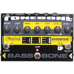 Tonebone Bassbone V2 Guitar Effects Switcher - Black