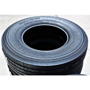 Transeagle ST Radial All Steel Heavy Duty Premium Trailer Radial Tire-ST235/80R16 235/80/16 235/80-16 129/125M Load Range G LRG 14-Ply BSW Black Side Wall