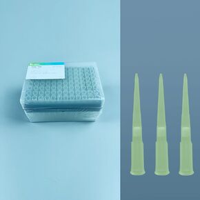 VISOSCI نصائح مرشح معقمة 50uL يمكن التخلص منها من VISOSCI نصائح ماصة مجانية DNA/RNA مع مرشح 96 فتحة لكل صندوق في الرف للماصات الدقيقة