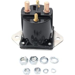 RYTIME 1013609 Club Car Starter Solenoid Gas Golf Cart Solenoid 12V Solenoid Switch 1013609 for 1984-Up Club Car DS & Precedent Gas Golf Cart 1012275 1013609 435-1541012275 435-154 LPL6003