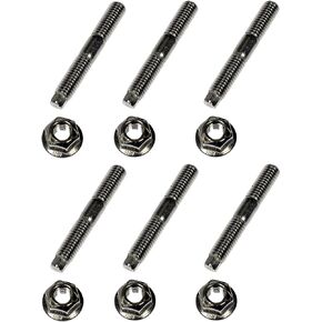 Dorman 03411HP Exhaust Manifold Mount Hardware - M8-1.25mm Stainless Steel Compatible with Select Ford/Lincoln/Mercury Models (OE FIX)