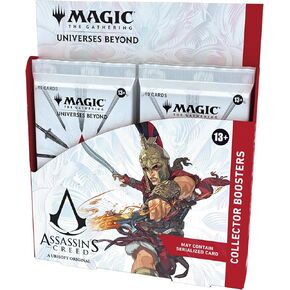 Magic: The Gathering - Assassin’s Creed Collector Booster Box | 12 Collector Boosters (10 Cards in Each Pack) | Collectible Trading Card Game for Ages 13+