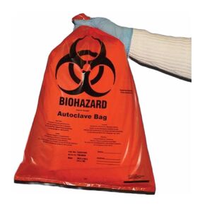 Tufpak 1112-2436 Autoclavable Biohazard Bags, Clear, 24 x 36" (61 x 91cm)