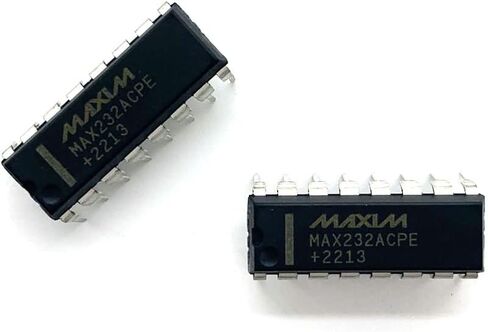 2PCS MAX232ACPE DIP-16 MAX232 Driver Receiver Chip Driver IC Chip in Saudi Arabia