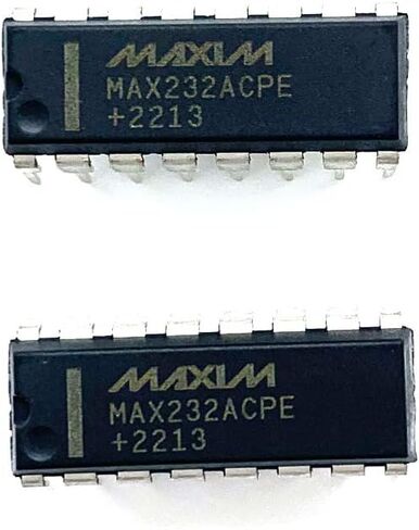 2PCS MAX232ACPE DIP-16 MAX232 Driver Receiver Chip Driver IC Chip in Saudi Arabia