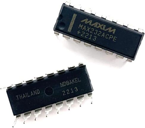 2PCS MAX232ACPE DIP-16 MAX232 Driver Receiver Chip Driver IC Chip in Saudi Arabia