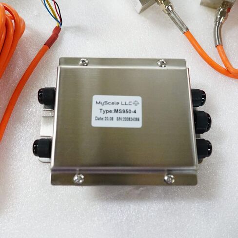 مجموعة المؤشرات الرقمية من PEC Tools للميزان الأرضي للمستودعات ووزن الحيوانات - 5000 رطل. سعة خلايا التحميل ولوحات التثبيت وبطاقة الجمع - 18 بوصة × 18 بوصة in Saudi Arabia