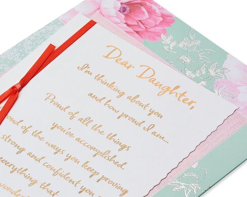 بطاقة عيد ميلاد لابنتي من أمريكان جريتنج (وردي) in Saudi Arabia