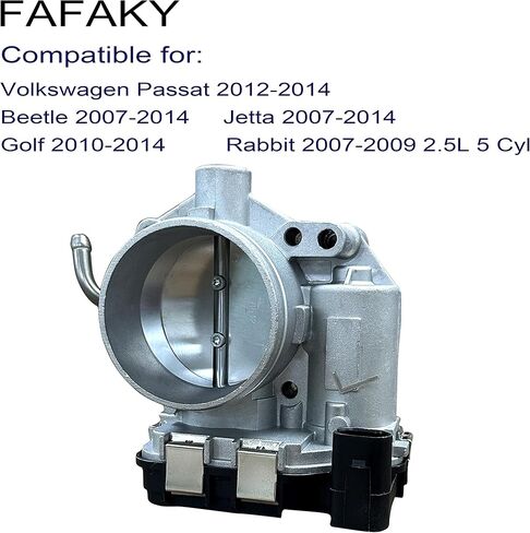 Electronic Throttle Body Replacement for 07K133062A VW Volkswagen Beetle Golf Jetta Passat Rabbit 2007-2015 - 2.5L Electronic Throttle Control Body Replace 07K-133-062-A 07K133062A Throttle Body in Kuwait