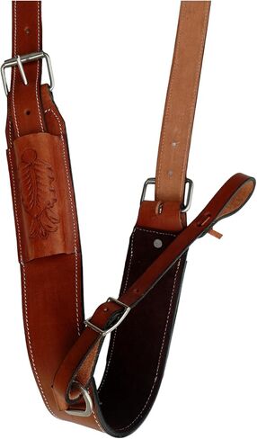RAAVILS Horse Western Leather مجموعة كاملة من حزام السرج الخلفي لحزام السرج وحزام السرج وحزام الحصان (جلد) in Saudi Arabia