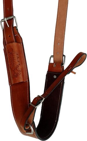 RAAVILS Horse Western Leather مجموعة كاملة من حزام السرج الخلفي لحزام السرج وحزام السرج وحزام الحصان (جلد) in Saudi Arabia