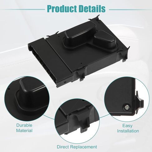ACROPIX Front Right Side 8 Way Car Power Seat Switch Control Adjustment Adjust Recline Recliner Switch Fit for Chrysler Aspen - Pack of 1 Black in Saudi Arabia