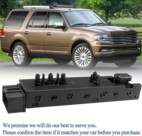 Power Seat Adjust Switch Left Driver Side Fits 2006-2019 Ford Lincoln 2006-2011 Mercury 10 Way Adjuster Tilt Control Recliner Switch 9L3T-14B709-FAW 9L3Z-14A701-FB in Saudi Arabia