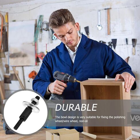 Homoyoyo 2 Sets Wheel Spindle Electric Motor Arbor Core Drill Adapter Grinding Wheel Part Motor Arbor Attachment Drill Bit Sharpener Mandrel for Buffing Shaft to Rotate Electric Drill Steel in Kuwait