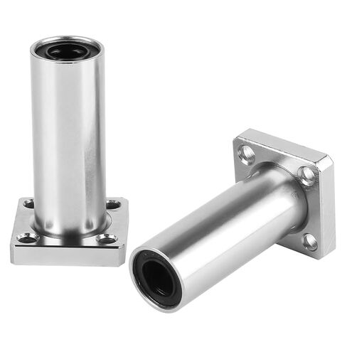 Niooliuk حزمة من 2) LMKL6UU محامل كروية خطية طويلة للغاية مربعة الشكل مزدوجة الجوانب محكمة الغلق من المطاط، قطر تجويف 6 مم، 12 مم OD، طول 35 مم in Kuwait