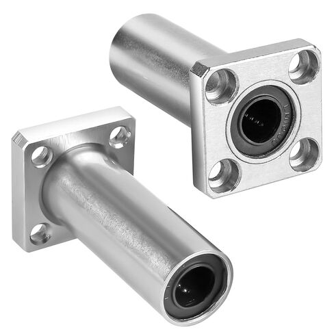 Niooliuk حزمة من 2) LMKL6UU محامل كروية خطية طويلة للغاية مربعة الشكل مزدوجة الجوانب محكمة الغلق من المطاط، قطر تجويف 6 مم، 12 مم OD، طول 35 مم in Kuwait