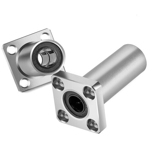 Niooliuk حزمة من 2) LMKL6UU محامل كروية خطية طويلة للغاية مربعة الشكل مزدوجة الجوانب محكمة الغلق من المطاط، قطر تجويف 6 مم، 12 مم OD، طول 35 مم in Kuwait