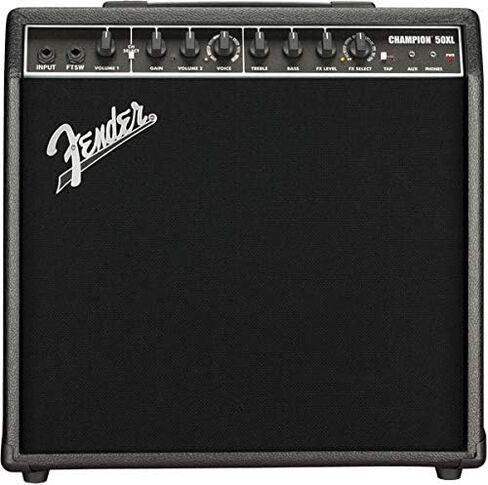 Fender Champion 50XL Guitar Combo Amplifier Bundle with Instrument Cable, Picks, and Austin Bazaar Instructional DVD in Saudi Arabia