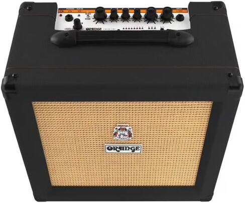 Orange Crush 35RT Guitar Combo Amplifier Bundle w/Pig Hog Black Instrument 10’ Cable, Power Supply AC Adapter and Liquid Audio Polishing Cloth in Saudi Arabia